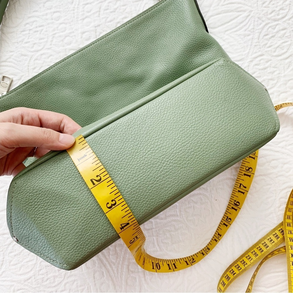 Coach Abby Leather Duffle‎ Tote Bag, Green - Picture 14 of 14